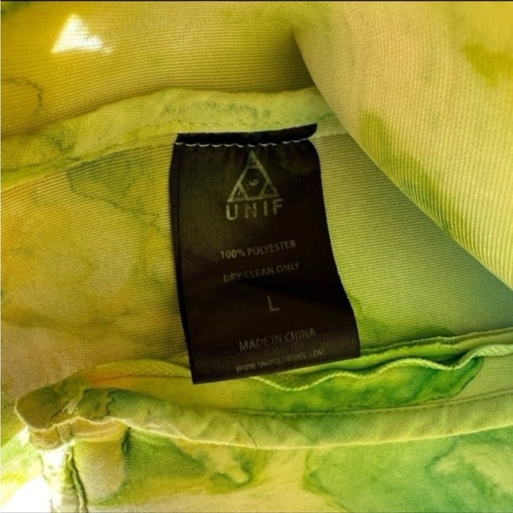 Rainbow Moto Jacket UNIF IDYE Women’s Size Large - Picture 10 of 10